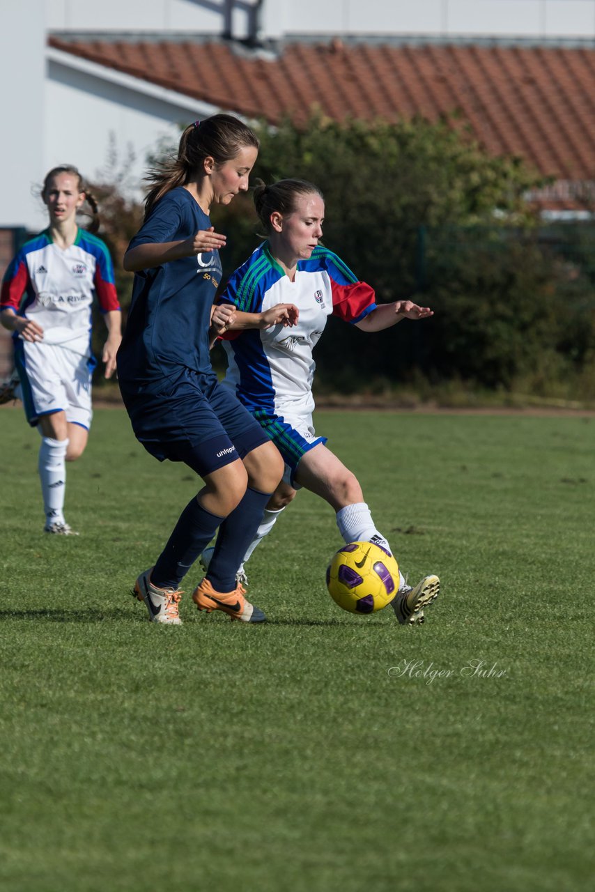 Bild 342 - B-Juniorinnen Krummesser SV - SV Henstedt Ulzburg : Ergebnis: 0:3